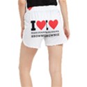 I love marijuana brownie Women s Runner Shorts View2