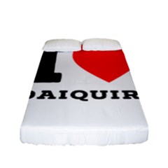 I Love Daiquiri Fitted Sheet (full/ Double Size) by ilovewhateva