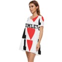 I love gimlet Tiered Short Sleeve Babydoll Dress View3