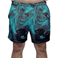 Angry Male Lion Predator Carnivore Men s Shorts by Salman4z