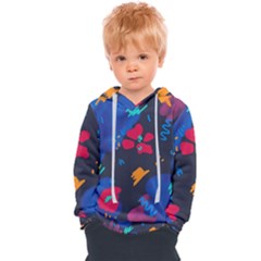 Patterns Rosebuds Kids  Overhead Hoodie by Salman4z