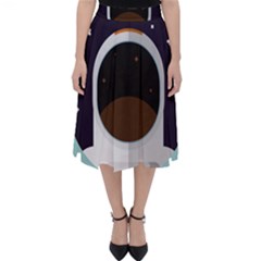 Astronaut Space Astronomy Universe Classic Midi Skirt by Salman4z