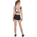 Rocket Ship Launch Vehicle Moon V-Back Sports Bra View2