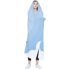 Rocket Shuttle Spaceship Science Wearable Blanket by Salman4z