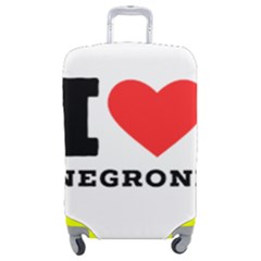 I Love Negroni Luggage Cover (medium) by ilovewhateva