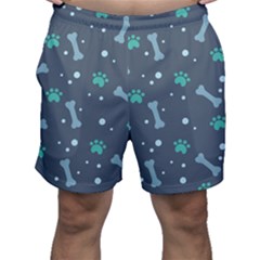 Bons Foot Prints Pattern Background Men s Shorts by Salman4z