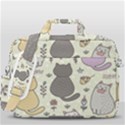 Funny Cartoon Cats Seamless Pattern MacBook Pro 13  Shoulder Laptop Bag  View3