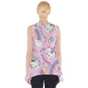 Beautiful-cute-animals-pattern-pink Side Drop Tank Tunic View2