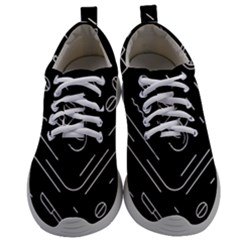 Coffee-background Mens Athletic Shoes by Salman4z