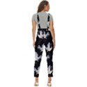 Crane Pattern Women s Pinafore Overalls Jumpsuit View4