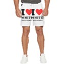 I love white raspberry Men s Runner Shorts View1