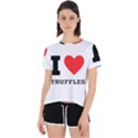 I love truffles Open Back Sport Tee View1