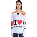 I love s’mores  Off Shoulder Long Sleeve Top View1