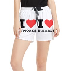 I Love S’mores  Women s Runner Shorts by ilovewhateva