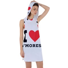 I Love S’mores  Racer Back Hoodie Dress by ilovewhateva