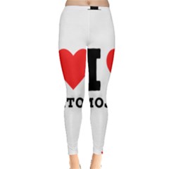 I Love Mojitos  Inside Out Leggings by ilovewhateva