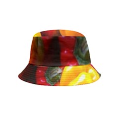 Colorful Capsicum Inside Out Bucket Hat (kids) by Sparkle