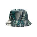 Forest Papercraft Trees Background Inside Out Bucket Hat (Kids) View2