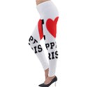 I love Apple crisp Lightweight Velour Leggings View3