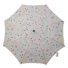 Spaceship Pattern Star Hook Handle Umbrellas (medium) by danenraven