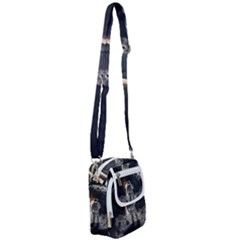 Astronaut Space Walk Shoulder Strap Belt Bag by danenraven