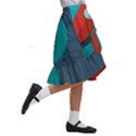 Rocket-with-science-related-icons-image Kids  Ruffle Flared Wrap Midi Skirt View3