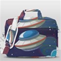 Ufo-alien-spaceship-galaxy MacBook Pro 13  Shoulder Laptop Bag  View3