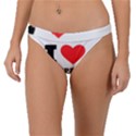 I love pumpkin candy Band Bikini Bottoms View1