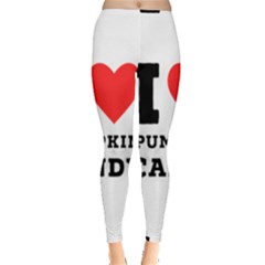 I Love Pumpkin Candy Inside Out Leggings by ilovewhateva