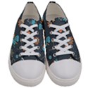 Space-seamless-pattern Men s Low Top Canvas Sneakers View1