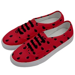 Seamless-watermelon-surface-texture Men s Classic Low Top Sneakers by Salman4z