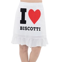 I Love Biscotti Fishtail Chiffon Skirt by ilovewhateva