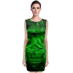 Green-rod-shaped-bacteria Classic Sleeveless Midi Dress by Salman4z