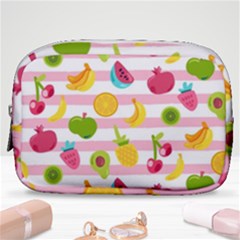 Tropical-fruits-berries-seamless-pattern Make Up Pouch (small) by Salman4z