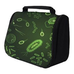 Bacteria-virus-seamless-pattern-inversion Full Print Travel Pouch (small) by Salman4z