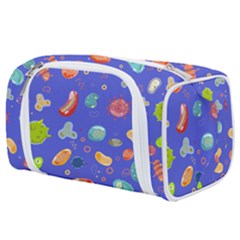 Virus-seamless-pattern Toiletries Pouch by Salman4z