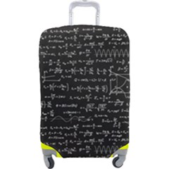 Math-equations-formulas-pattern Luggage Cover (large) by Salman4z