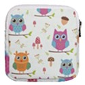 Forest-seamless-pattern-with-cute-owls Mini Square Pouch View2