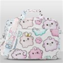 Cute-doodle-cartoon-seamless-pattern MacBook Pro 16  Shoulder Laptop Bag View3