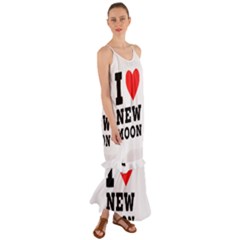 I Love New Moon Cami Maxi Ruffle Chiffon Dress by ilovewhateva