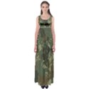 Camouflage-splatters-background Empire Waist Maxi Dress View1