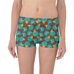 Vector Illustration Seamless Pattern With Cartoon Duck Boyleg Bikini Bottoms by pakminggu