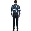 Swan Pattern Elegant Design Men s Long Sleeve  Shirt View2