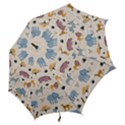 Wild Animals Seamless Pattern Hook Handle Umbrellas (Small) View2