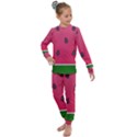 Watermelon Fruit Summer Red Fresh Food Healthy Kids  Long Sleeve Set  View1