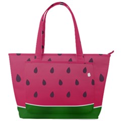 Watermelon Fruit Summer Red Fresh Food Healthy Back Pocket Shoulder Bag  by pakminggu