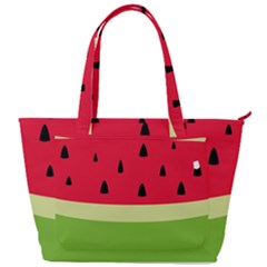 Watermelon Fruit Food Healthy Vitamins Nutrition Back Pocket Shoulder Bag  by pakminggu