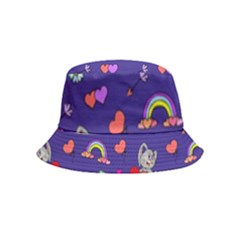 Texture Seamless Digital Scrapbooking Decorative Bucket Hat (kids) by pakminggu