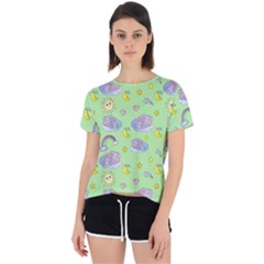 Elephant Sleeping Elephants Background Open Back Sport Tee by pakminggu