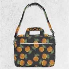 Pineapple Background Pineapple Pattern Macbook Pro 13  Shoulder Laptop Bag  by pakminggu